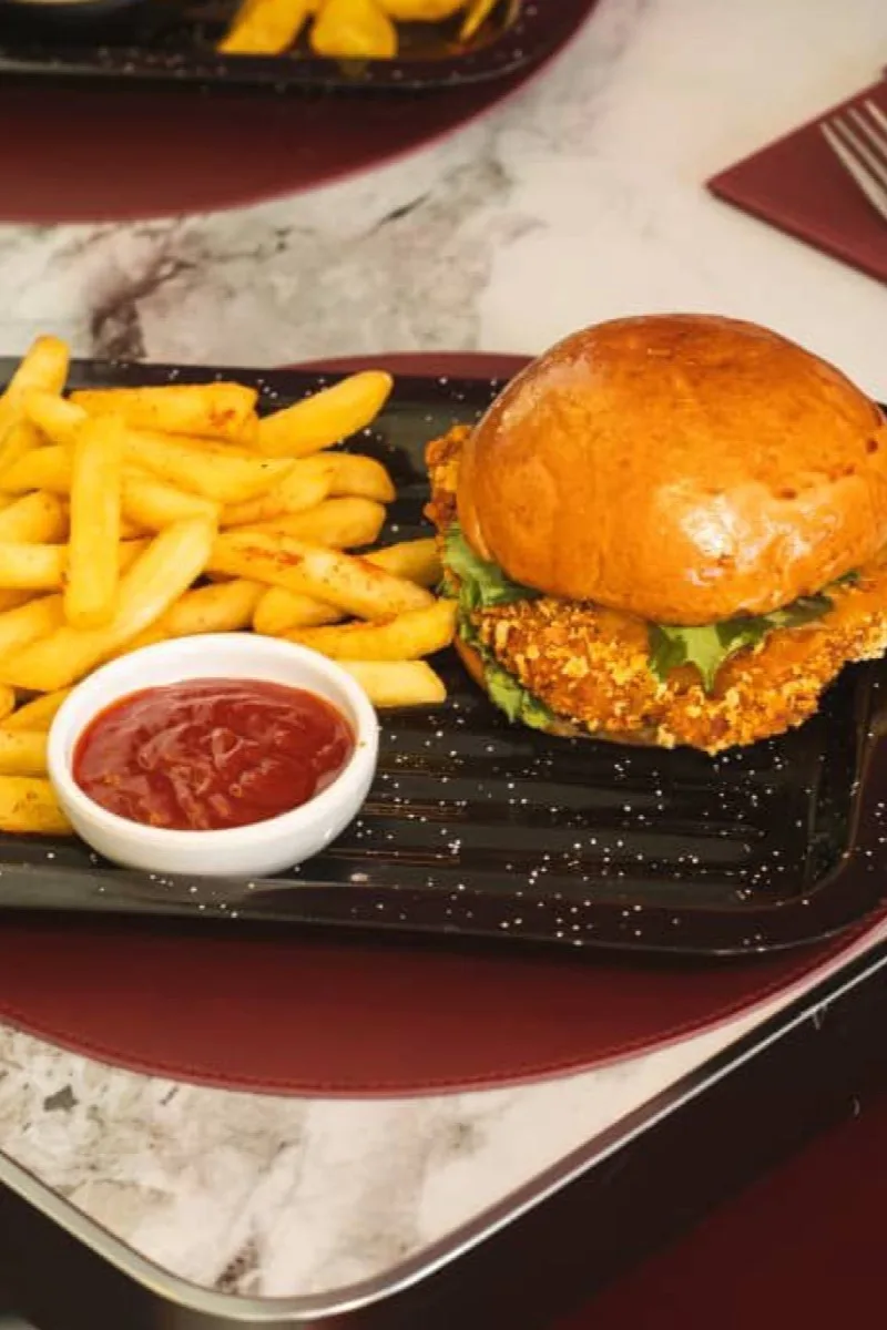Fried Chicken Burger